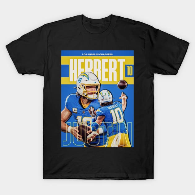 Justin Herbert T-Shirt by NFLapparel